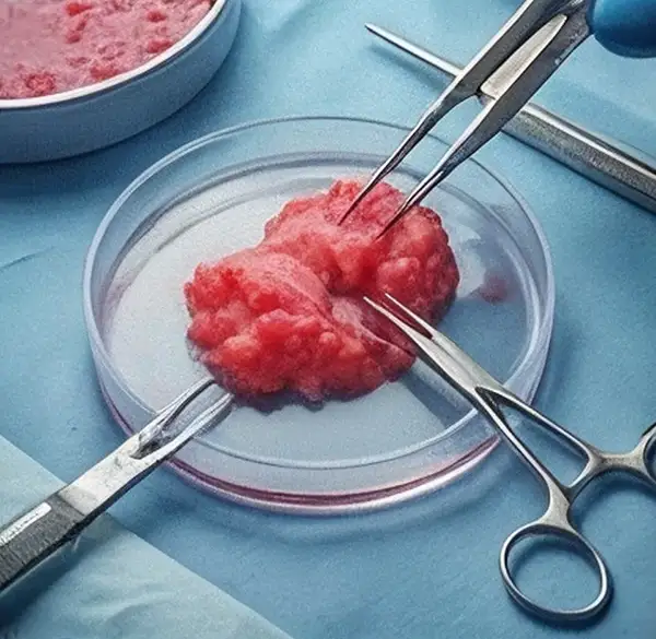 Excision of penile Paraffinoma